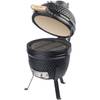 2in1-Kamado-Keramik-Kugelgrill von Rosenstein & Söhne