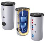SHWT Solar- Warmwasserspeicher mit 2 Wärmetauschern inkl. Isolierung
