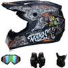 Amacigana Motorrad Crosshelm von LIYIMING