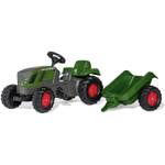 Rolly Toys rollyKid Fendt 516 Vario Trettraktor (mit Anhänger, Alter 2,5-5 Jahre, Heckkupplung, Dreh