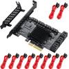 PCI-E SATA Erweiterungskarte von MZHOU