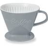 Porzellan Kaffeefilter (Steingrau) von Creano