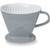 Creano Porzellan Kaffeefilter (Steingrau)