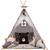 Izabell Kinder Spielzelt  Tipi
