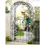 Abc Home Garden Rosenbogen mit Tor