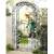 Abc Home Garden Rosenbogen mit Tor