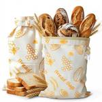 Airbanish Bienenwachs Brotbeutel