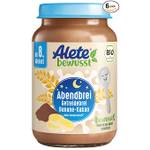 Alete bewusst Abendbrei Getreidebrei Banane-Kakao