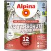 Wetterschutzfarbe weiß von Alpina Farben