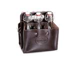 Alpenleder Flaschenträger Alpensechser