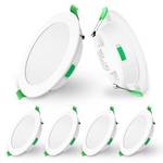 Alusso LED Einbaustrahler 10W 800lm 6er Set