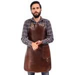 Angus Stoke Grillschürze Leder