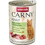 Animonda Carny Adult Huhn, Pute + Kaninchen