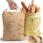 Aofmee  Bienenwachs Brotbeutel