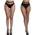 Netzstrumpfhose Schwarz von Aomig