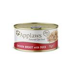 Applaws Premium Natural Huhn mit Ente in Brühe