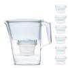Liscia Wasserfilterkrug von Aqua Optima