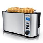 Arendo Toaster Edelstahl Langschlitz