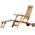Hochwertiger Teak Steamer DECKCHAIR von ASS