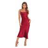 Satin-Kleid von Atnlewhi