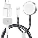 Augley Apple Watch 2-in-1 Ladekabel