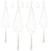 Makramee Blumenampel 4er Set von Augshy