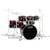 PDP by DW 5 Concept Ahorn Shell Pack