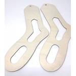 Noname Sockenbretter / Sockenblocker 2 Stück