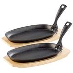 Tornwald-Schmiede 2 Profi-Servierpfannen