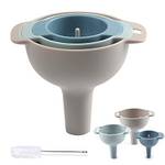 Uponer Trichter Küche 4 in1 Multifunktional Trichter Set