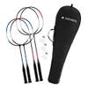 Badminton Set inkl. Federbälle von Navaris