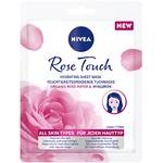 Nivea Rose Touch Feuchtigkeitsspendende Tuchmaske