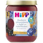 Hipp Frucht und Getreide Blaubeere Johannisbeere in Apfel mit Haferflocken