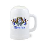 Bavariashop Bayern-Bierkrug mit Gravur