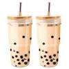 Glas-Bubble-Tea-Becher von Buwico
