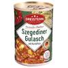 Szegediner Gulasch mit Kartoffeln von Dreistern