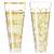 Ritzenhoff Champagnerglas Goldnacht
