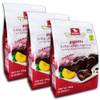 Zartbitter Lebkuchen-Herzen mit Aprikosenfüllung von Weiss