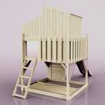 Rebo Spielturm aus Holz
