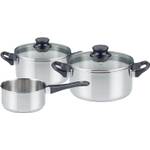 Khg Topfset 3-teilig Edelstahl Induktion