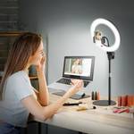 Evershop Ringlicht Laptop mit Stativ