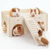 Meerschweinchenhaus mit Rampe von YIBEBE