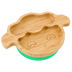 Bamboo bamboo Holzplatte mit Saugnapf