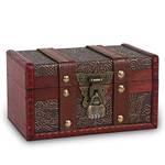 Bavunv Schatztruhe mit Zahlenschloss