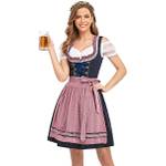 BENNIES Dirndl Damen midi Trachtenkleid