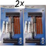 Benson 2 x Notfall Autoreifen Reparaturset