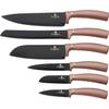 6-teiliges Messerset Rose Gold von Berlinger Haus