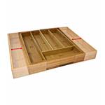 Relaxdays Besteckkasten 