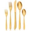 Matt Gold Besteck Set von Bettlife