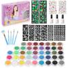 Glitter Tattoo Set von Bevisty